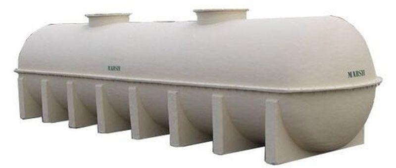 Aboveground Water Storage Tank GRP - 20000L Volume