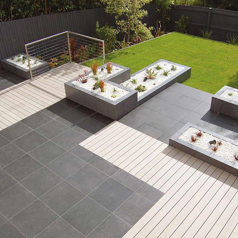 Esterno Dark Grey 20mm Porcelain Tile Paver