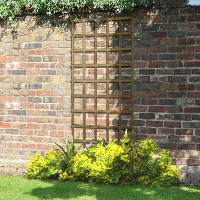 Forest Garden Traditional Trellis 6ft x 3ft (1.8m x 0.9m)