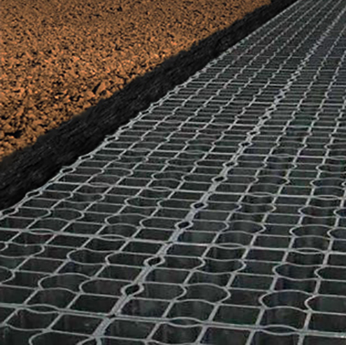 Gravel Grid on Ground 500
