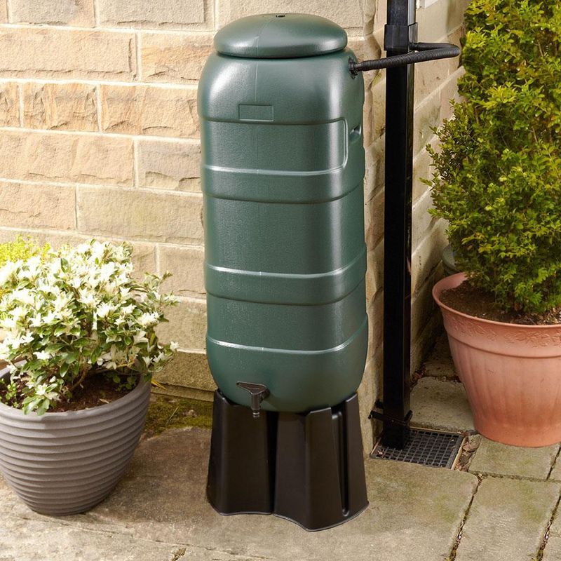 Rainsaver Mini Water Butt Kit Green - 100l