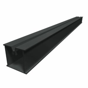 RynoDeckSupport Black Aluminium Decking Joist