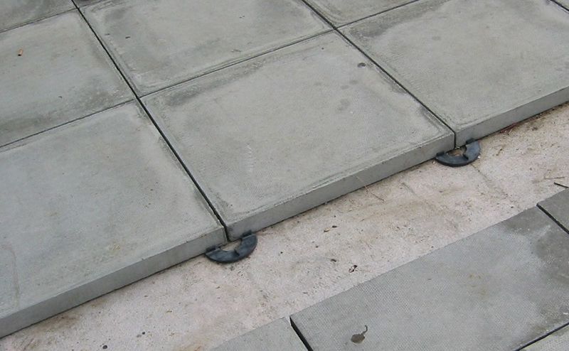 Wallbarn Fixed Height Paving Rubber Pedestal - 9mm
