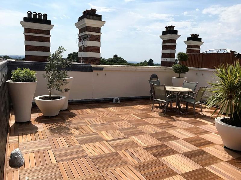 Wallbarn Ipe Hardwood Timber Decking Tile 2