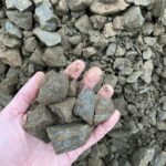 Close-up of sub-base 