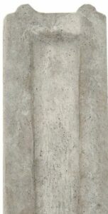 Close-up of Forest Gardens concrete gravel board