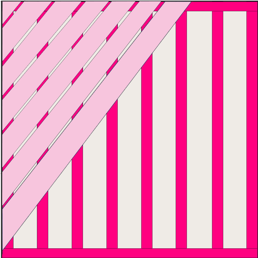 diagonal decking layout