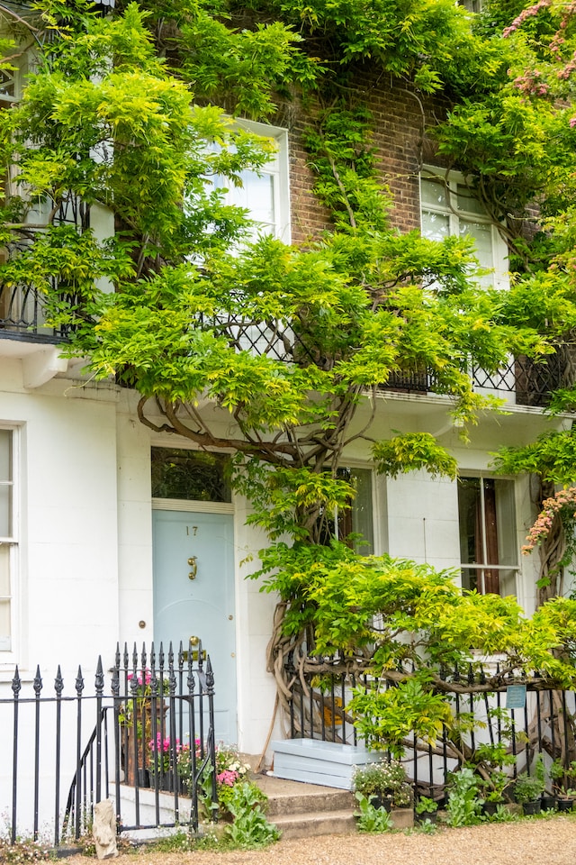 House with a small front garden