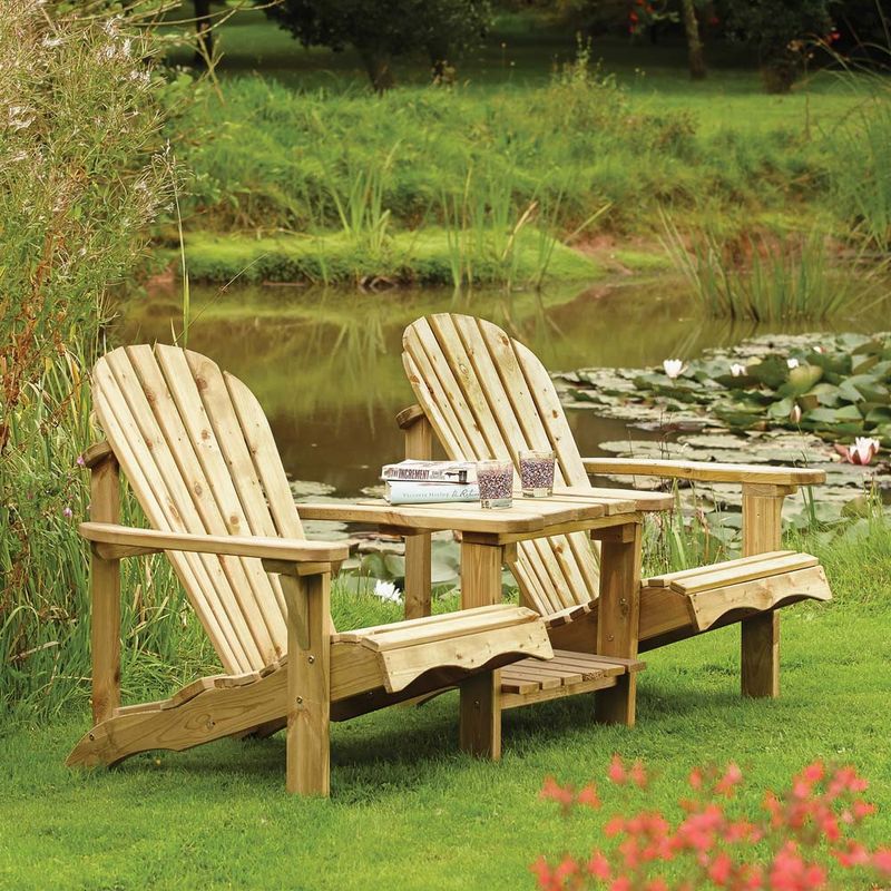 Rowlinson-Softwood-Adirondack-Companion-Seat-timber
